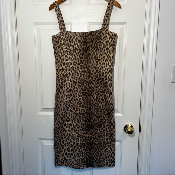 Capulet Dresses & Skirts - Capulet Revolve Animal Print MIDI Bustier Body Con Dress Size Small